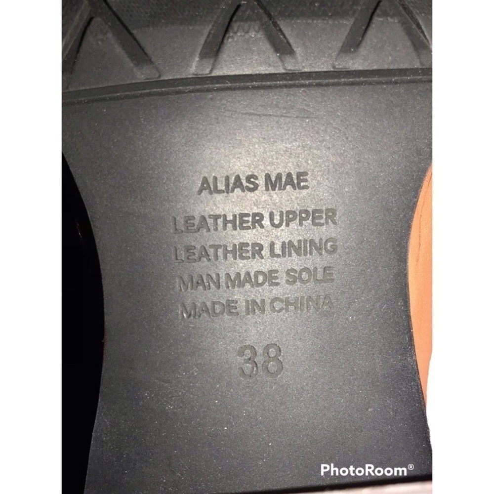 Revolve Alias Mae Tan Maja Leather Pull On Ankle Boot - Picture 14 of 16